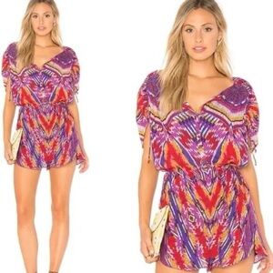 Free People Dream All Night Romper Lilac size XS